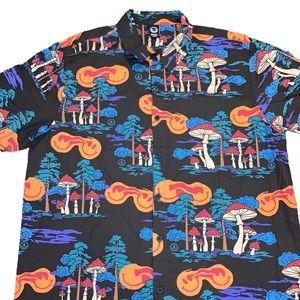 RARE Trippy Psychedelic Neff Mushroom Shirt XL